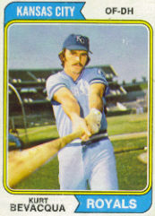 1974 Topps Baseball Cards      454     Kurt Bevacqua